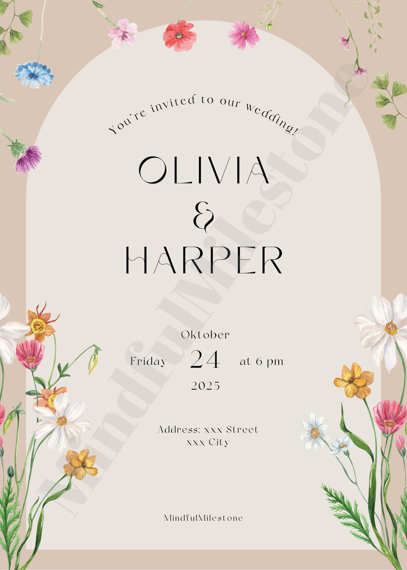 E-Invitation Bloomwell 01